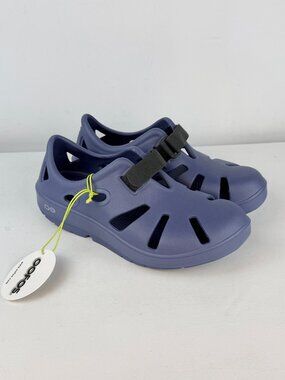 Men's 7 Women's 9 - Oofos Oocandoo Recovery Sandals Shoes - Water Drop